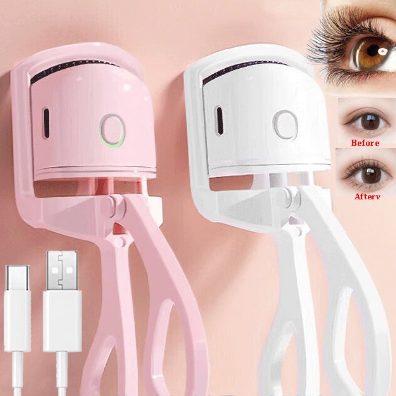 Recourbe-cils électrique portable avec un pince d'epilation thermique - الصورة 3