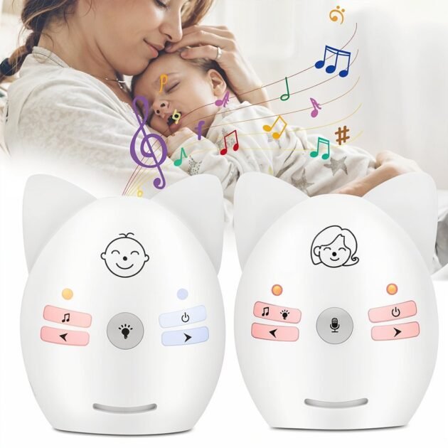Monitor audio sans fil bidirectionnel pour chambre d’enfants V30 – جهاز مراقبة نوم الطفل