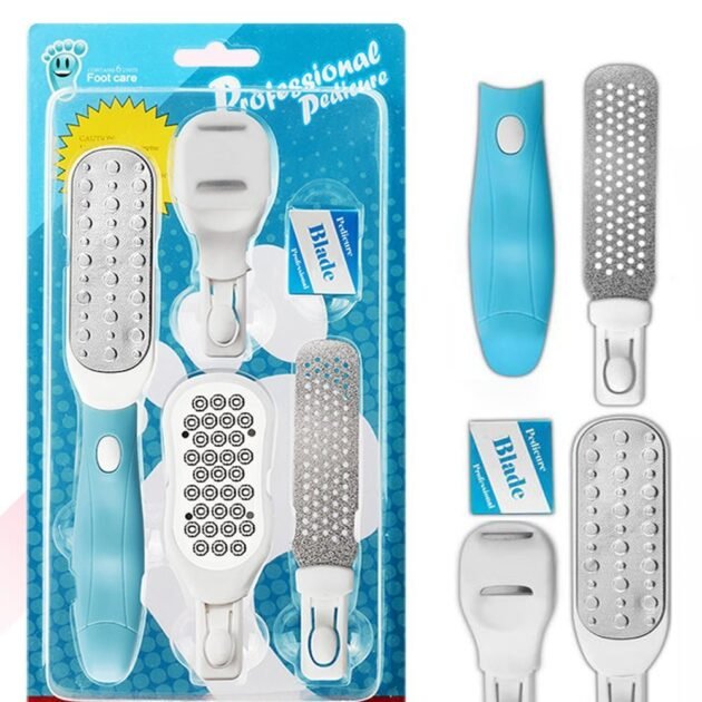 Kit de 5 Pcs Râpe de pédicure professionnelle