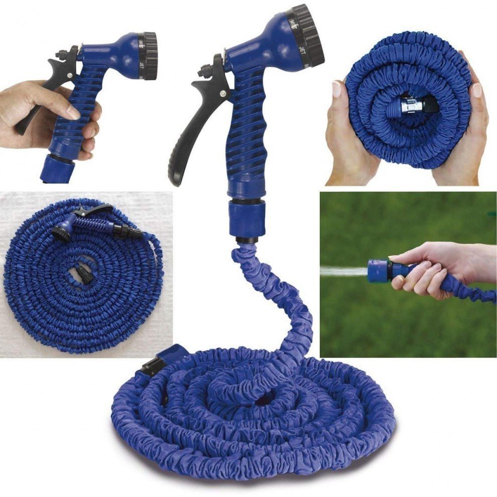 Magic hose Tuyau Arrosage Extensible et flexible 22.5M avec Pistolet à eau 7 jets - الصورة 3