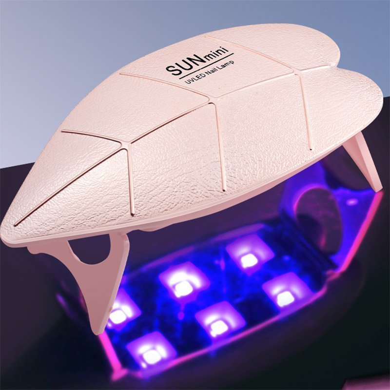 Mini lampe LED UV pour séchage des ongles, 6W, USB, pliable, pour manucure - الصورة 2