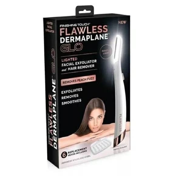 Rasoir visage corps femme Flawless Dermaplane Glo