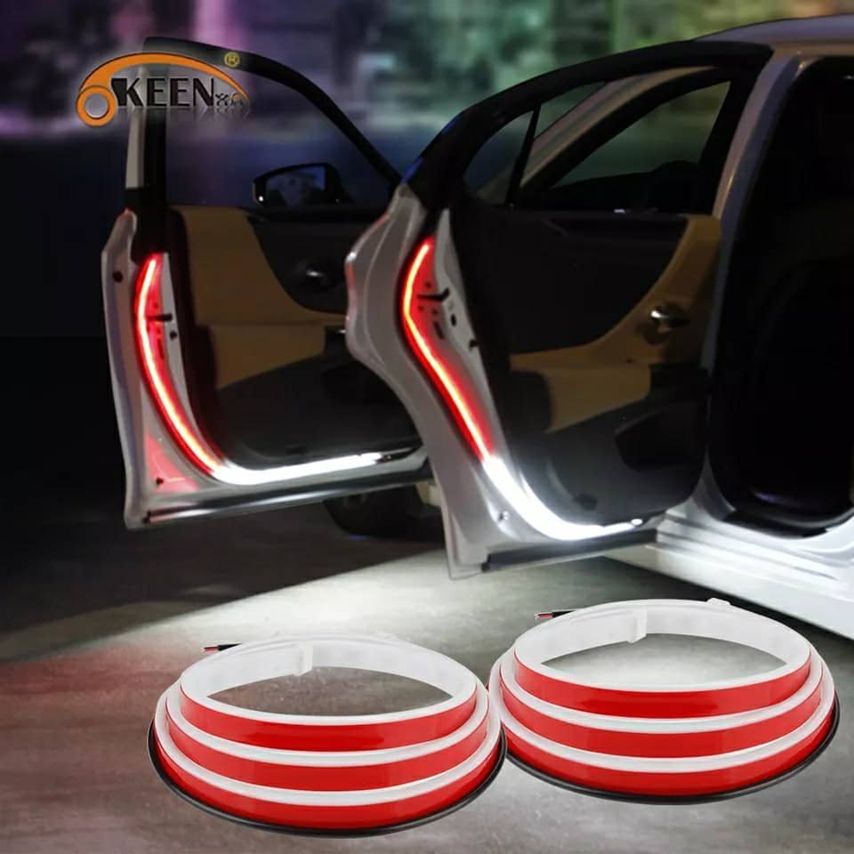 feux d’avertissement de porte voiture led anti collision 2 pcs - الصورة 4