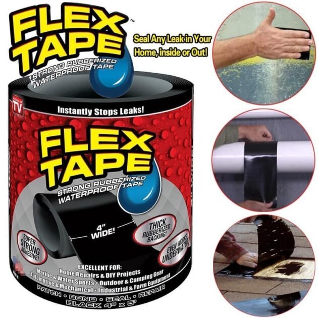 Ruban adhésif étanche Super résistant de 150cm, bande auto-fixante, ruban de réparation de joints, ruban de conduit isolant