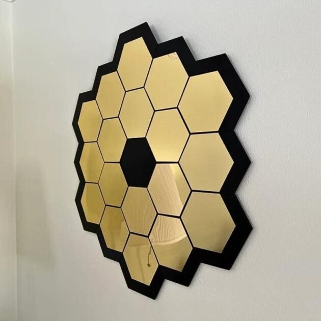 Décoration murale miroir Abeille Miroir Acrylic 40 Cm / 45 Cm