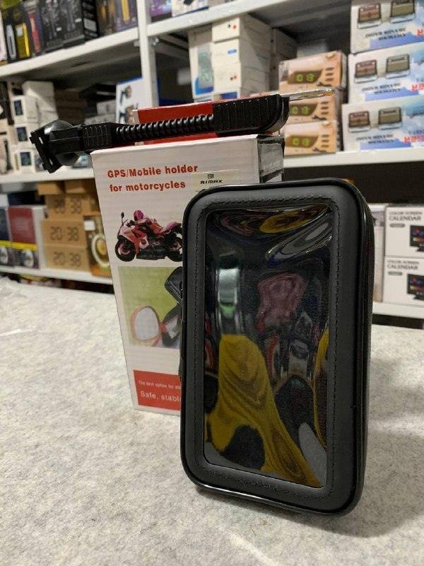 Support de téléphone Professionnel pour Le Guidon de Moto Imperméable et Rotative 360° - الصورة 2