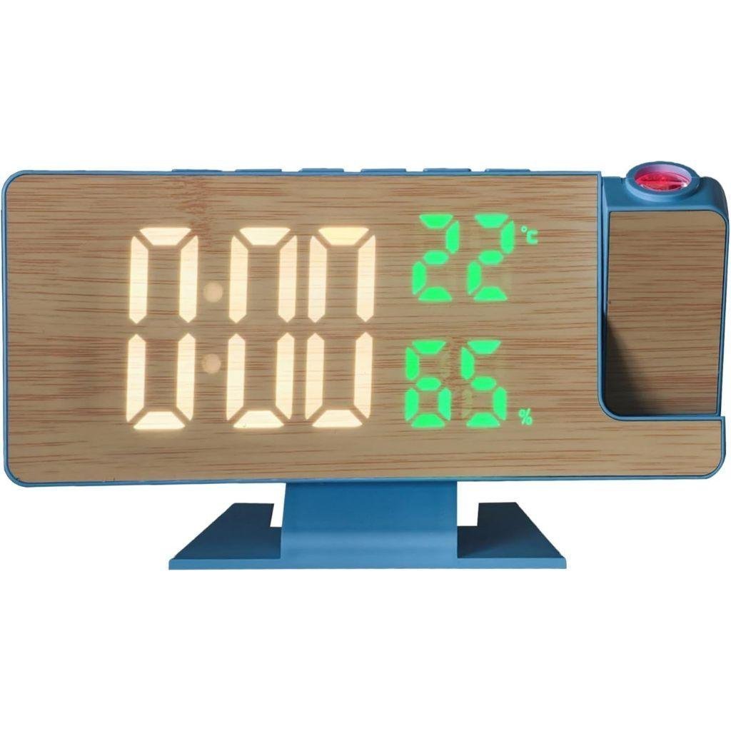 Horloge Numérique avec Projecteur LED – ساعة رقمية مع جهاز عرض - الصورة 4