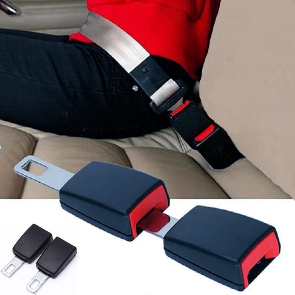 2Pcs Rallonge de ceinture de sécurité de voiture anti-Bip - الصورة 2