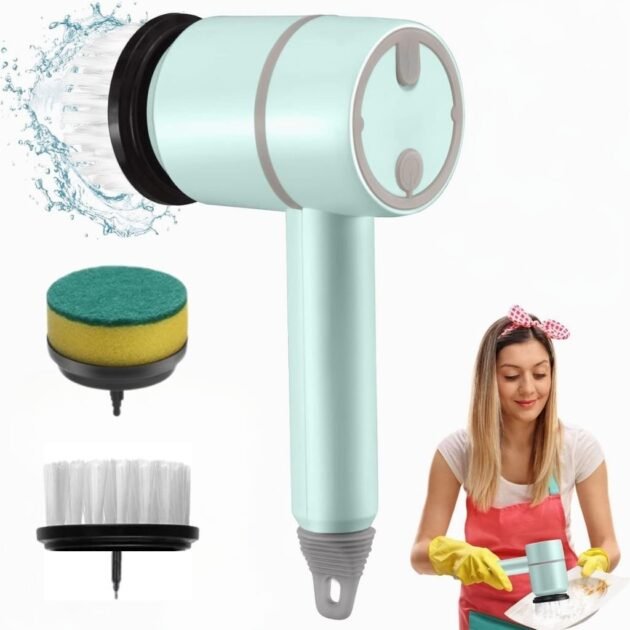 Brosse Électrique Rotative Automatique avec 2 Brosse  – فرشاة تنظيف دوارة كهربائية