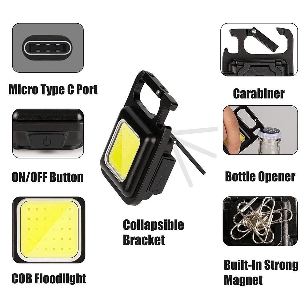 Mini lamp projecteur USB Rechargeable et Portable - الصورة 2