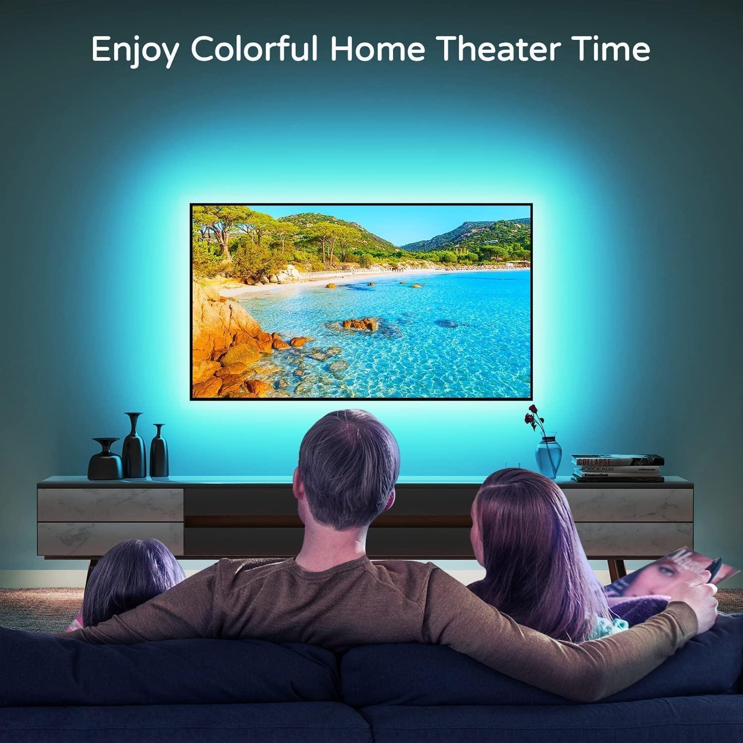 Smart LED Strip TV rétroéclairage 5M RGB Android/iOS - الصورة 4