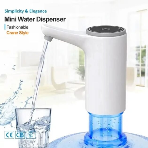 Distributeur de bouteilles d’eau Rechargeable USB Distributeur Automatique