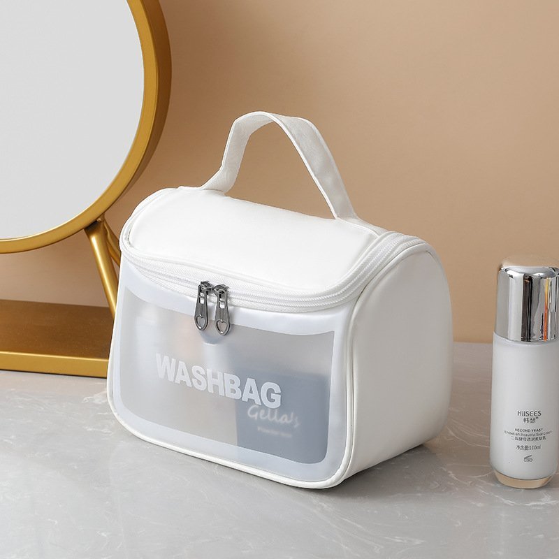 Sac cosmétique multifonctionnel pour femme Étanche Transparent - الصورة 4