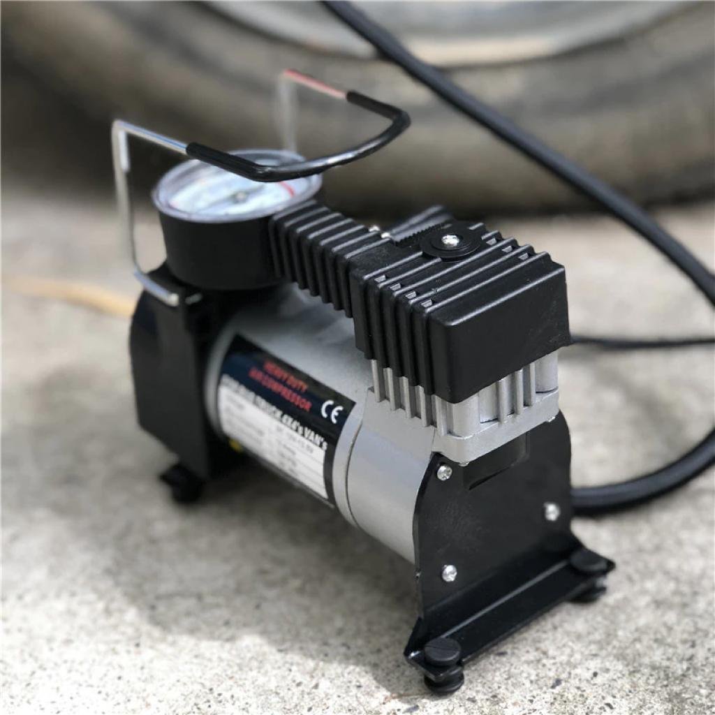 Air Compresseur et Gonfleur de pneu DC 12V prise allume ci-gare - الصورة 7