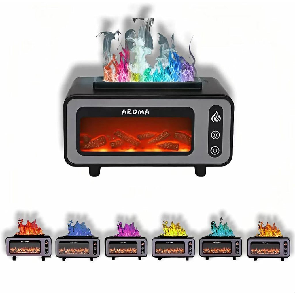 Diffuseur d’huiles essentielles et humidificateur à flamme - الصورة 6
