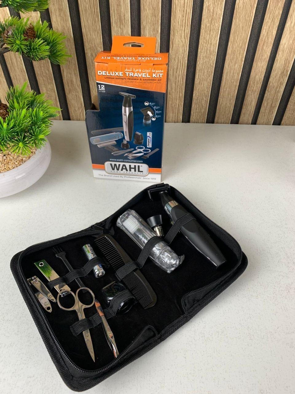 Kit de Voyage Tendeuse WAHL avec accessoires de soins pour hommes – طقم آلة حلاقة مع أدوات العناية للرجال - الصورة 3