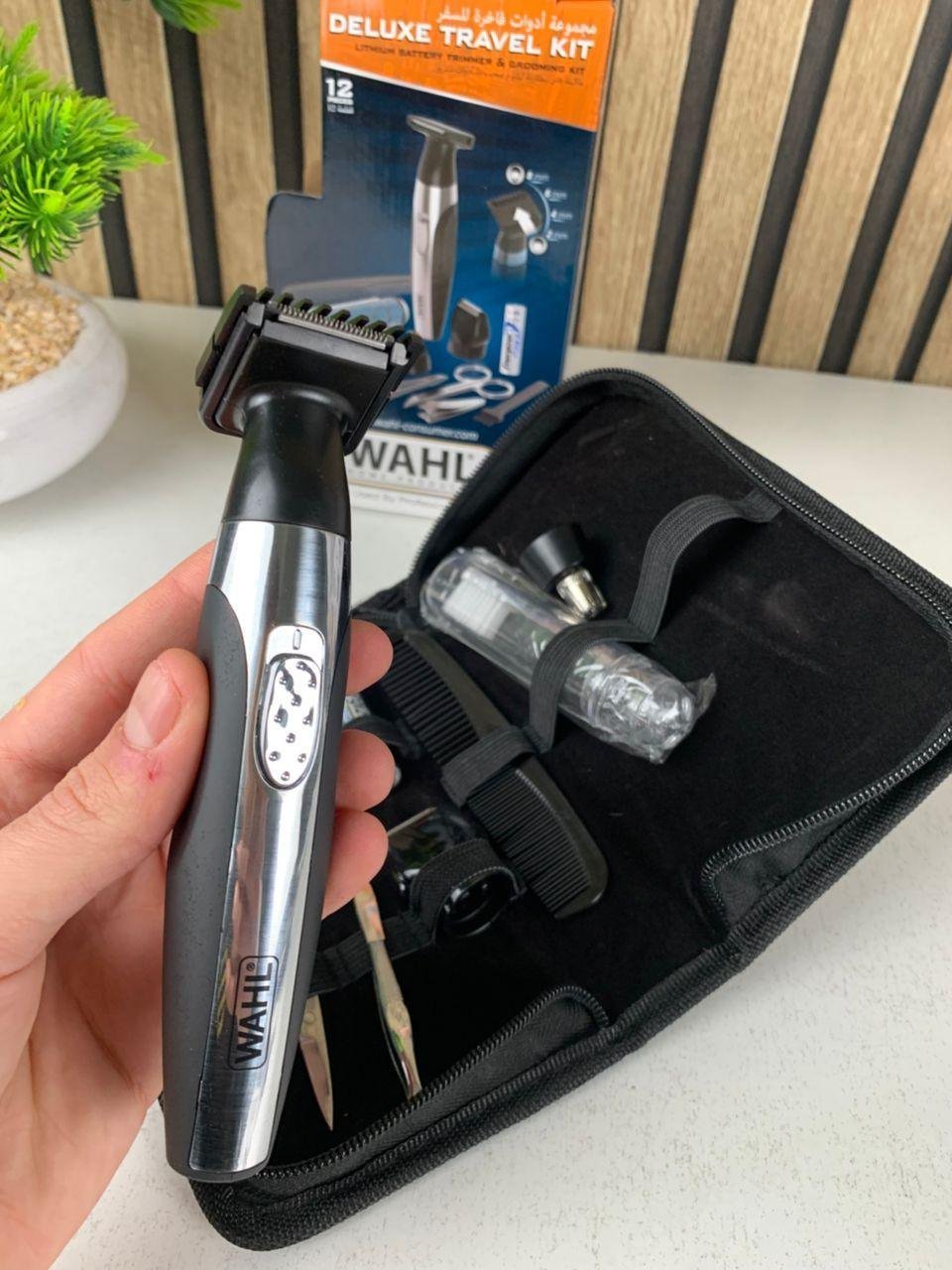 Kit de Voyage Tendeuse WAHL avec accessoires de soins pour hommes – طقم آلة حلاقة مع أدوات العناية للرجال - الصورة 2