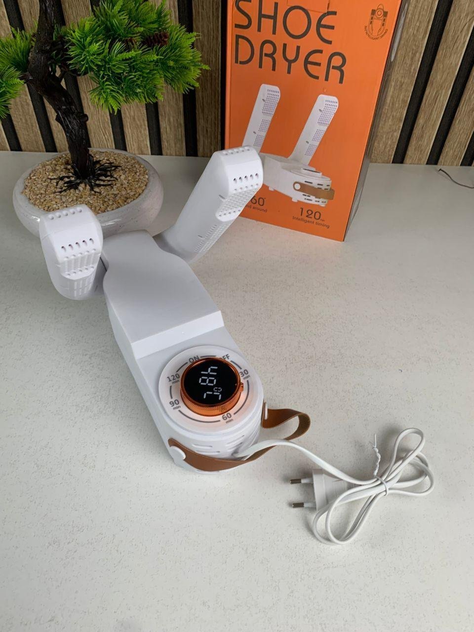 Sèche-chaussures électrique avec minuterie et grille de séchage réglable V2 – مجفف أحذية محمول - الصورة 4