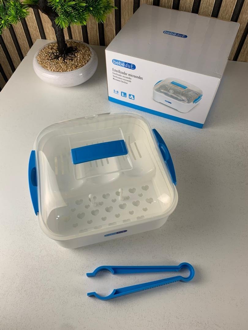 Stérilisateur à micro-ondes pour biberon bébé Bebe Due – معقم قارورات الرضع - الصورة 2