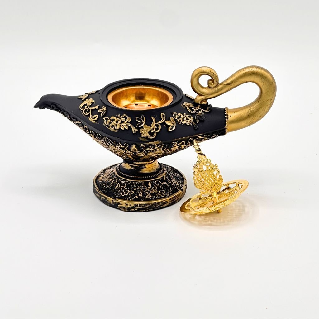 Lanterne d'encens classique Aladin + Cadeux Gratuit – فانوس البخور علاء الدين بتصميم كلاسيكي + بخور هدية مجانية - الصورة 6