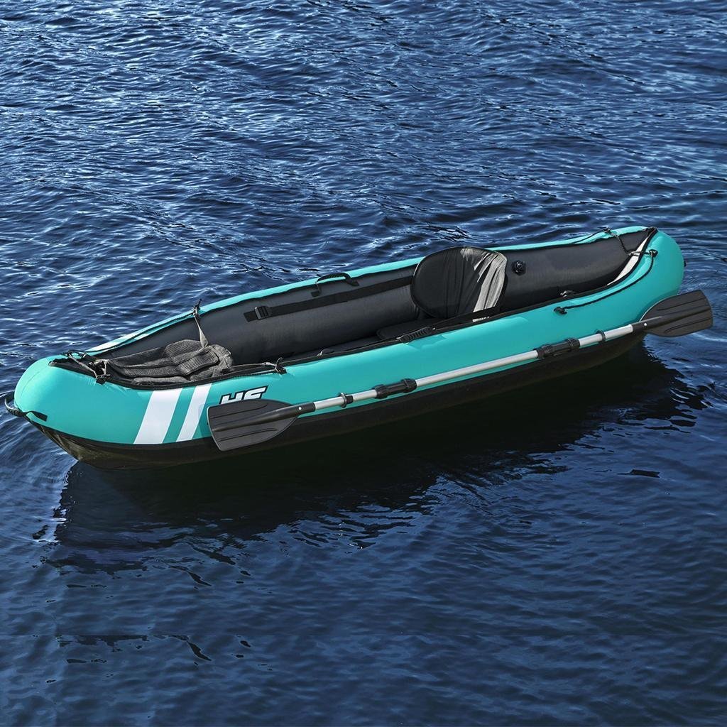 Hydro-Force Kayak Ventura Canoë Pompe+Rame Et Siège 130kg Bestway-65118 - الصورة 4