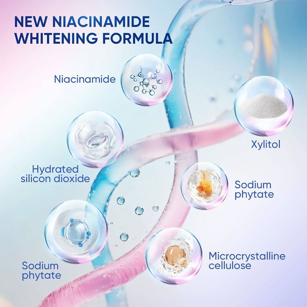 Dentifrice blanchissant à la niacinamide BodyAccel – معجون تبييض الأسنان - الصورة 5
