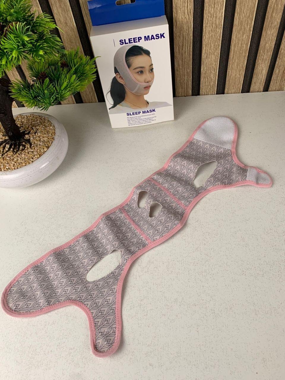 Masque pour visage V Face avec ceinture liftante A929 – قناع شد الوجه للنساء - الصورة 2