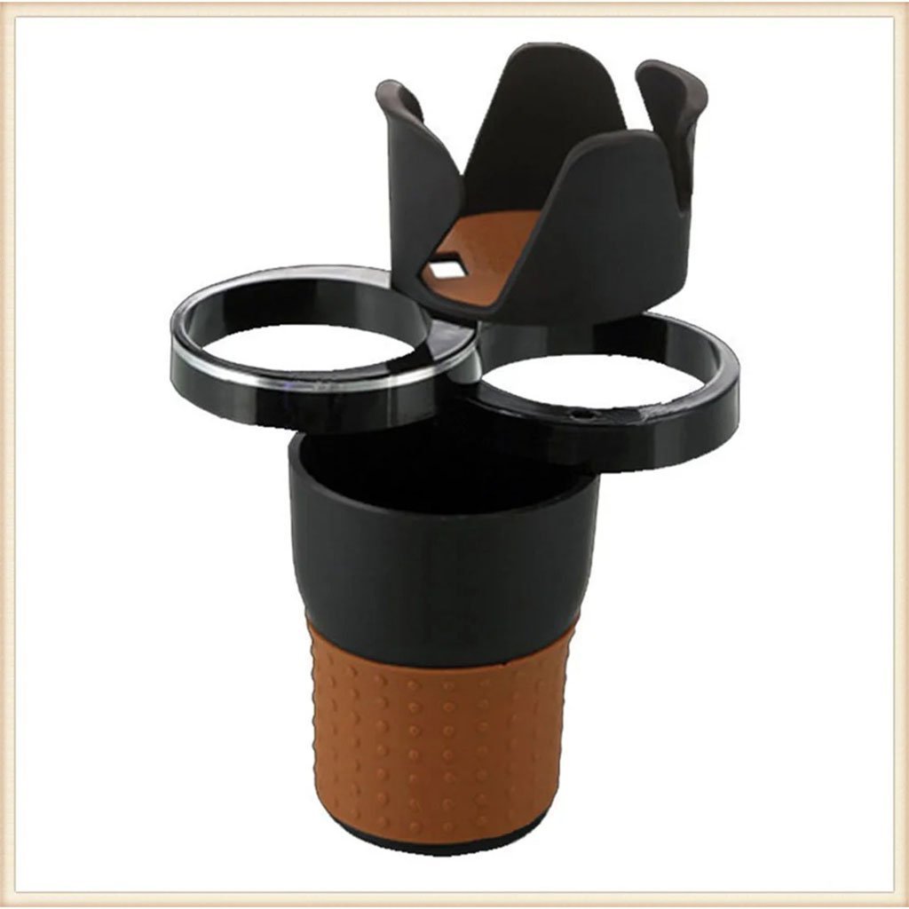 Porte-gobelet Multi intelligent réglable 5en1 pour voiture, rangement accessoires d’intérieur de voiture - الصورة 9