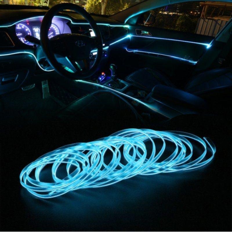 Cable Lumineux De Décoration Pour Salon De Voiture CCLL - الصورة 6