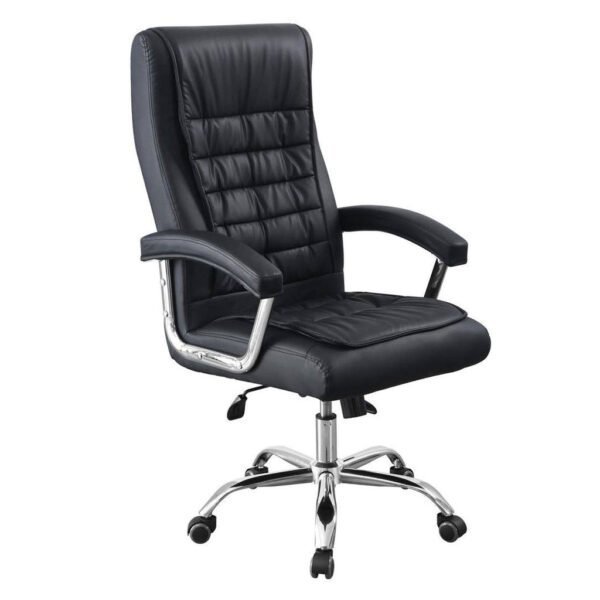 Chaise de Bureau Présidentiel LUXE avec base pivotante et ressorts ensachés – كرسي مكتب مريح وجودة عالية - الصورة 2