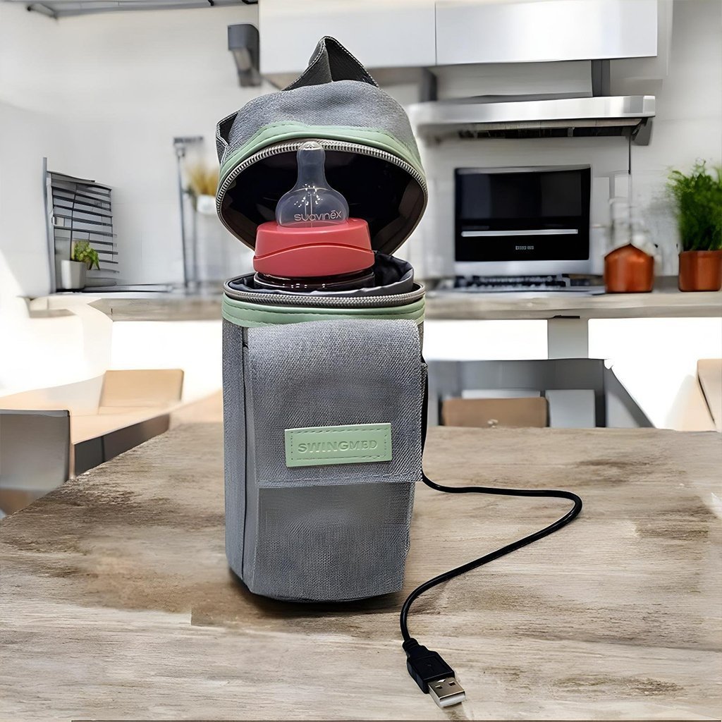 SWINGMED Chauffe Biberon Maison et Voiture USB – سخان قارورة الحليب محمول - الصورة 5
