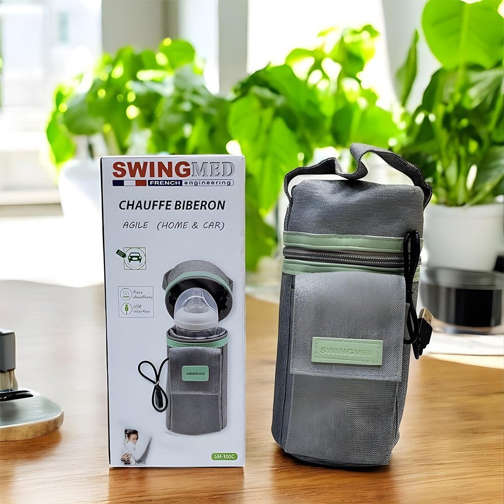 SWINGMED Chauffe Biberon Maison et Voiture USB – سخان قارورة الحليب محمول - الصورة 6