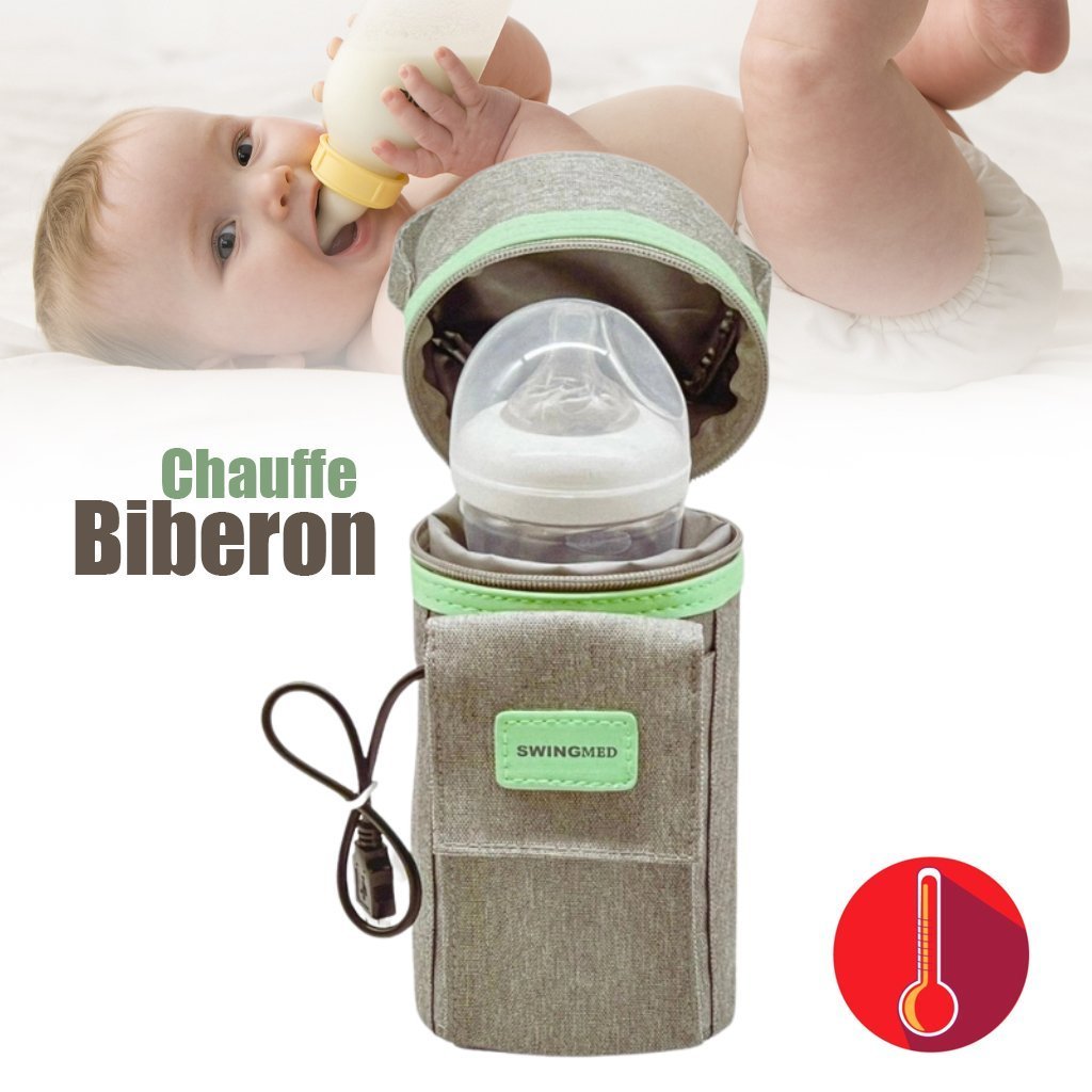 SWINGMED Chauffe Biberon Maison et Voiture USB – سخان قارورة الحليب محمول - الصورة 4