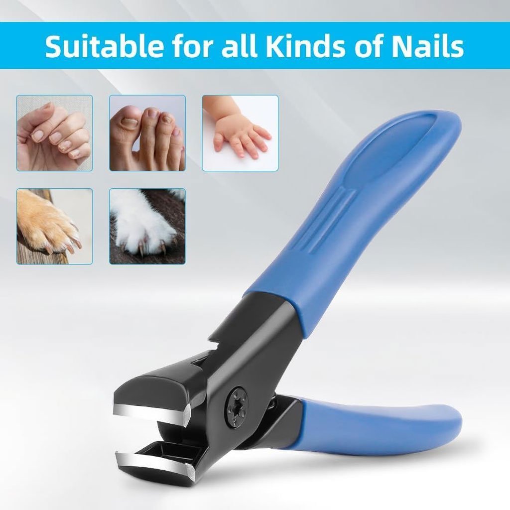 Coupe-ongles courbés en acier inoxydable pour ongles épais – مقص أظافر بتصميم منحني للأظافر السميكة - الصورة 6
