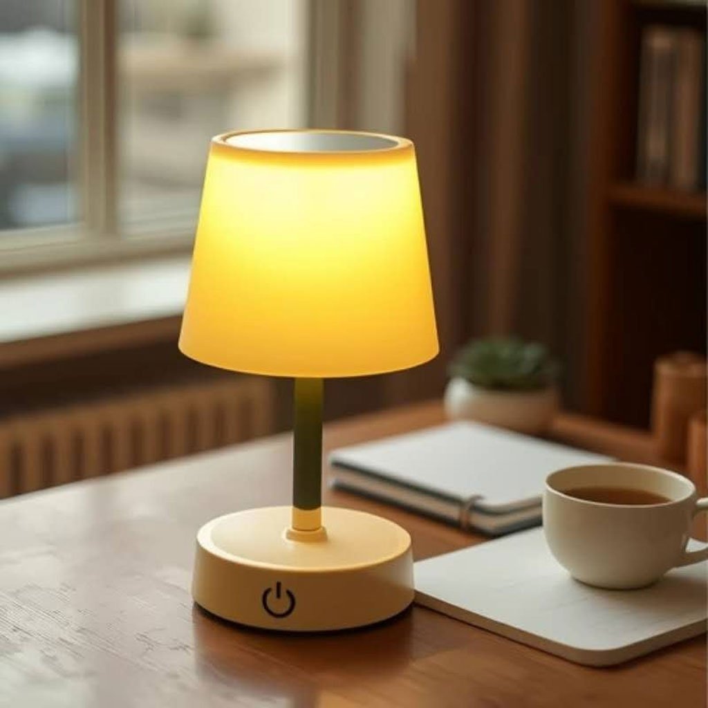 Lampe de chevet télescopique LED rechargeables lumière chaude – مصباح تيليسكوبي بإضاءة دافئة - الصورة 7