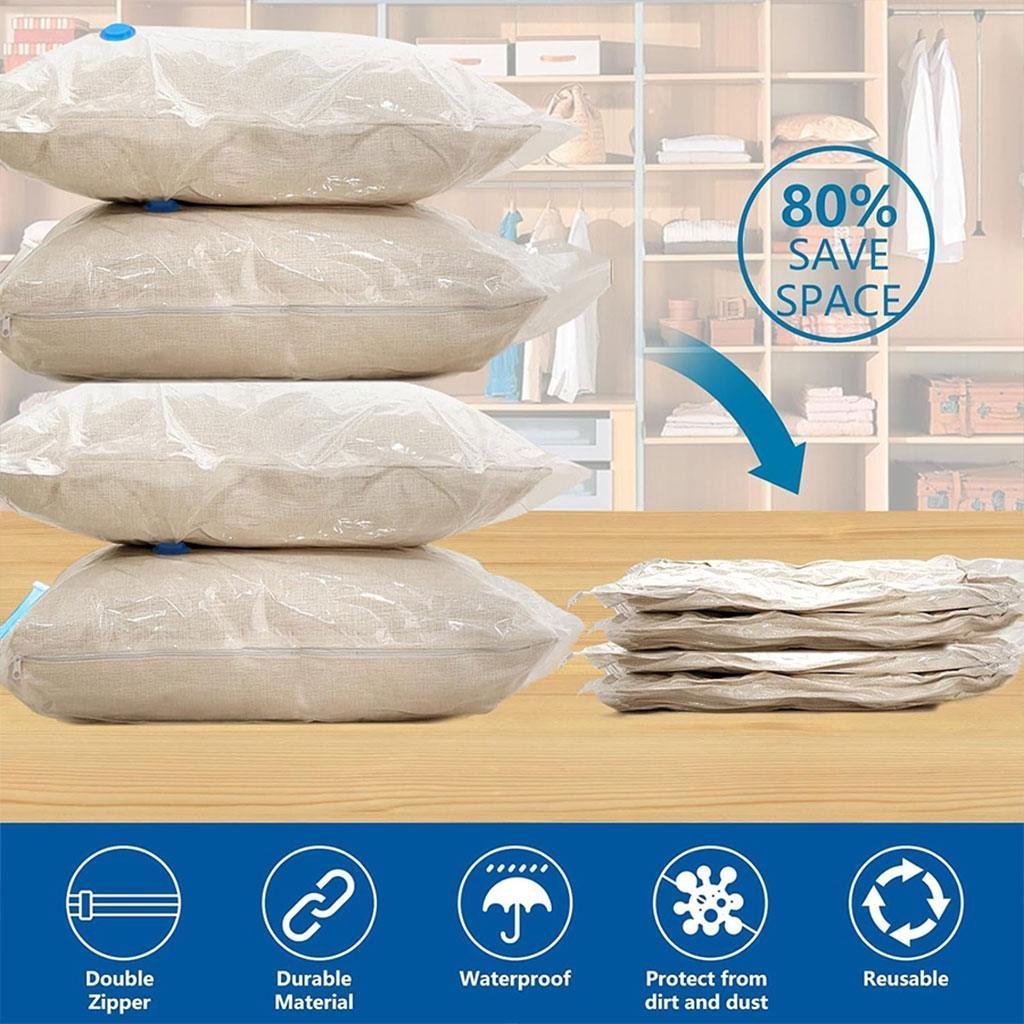 Pack de 5 Sacs Sous-Vide refermables et réutilisables + Pompe Inclus – طقم أكياس ضغط الهواء - الصورة 6