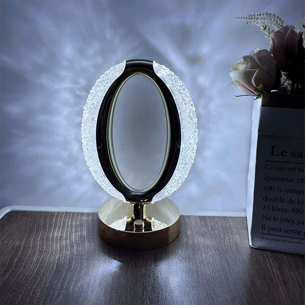 Lampe de table décorative LED forme ovale (1 pièce) - الصورة 4