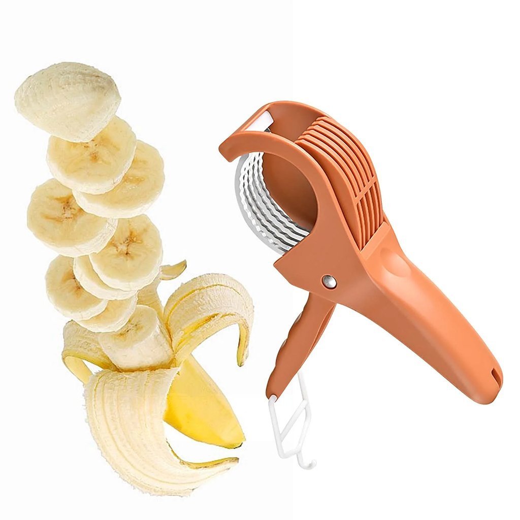 Coupe fruits et légumes en acier inoxydable multifonction facile à utiliser – قطاعة خضر وفواكه يدوية - الصورة 4