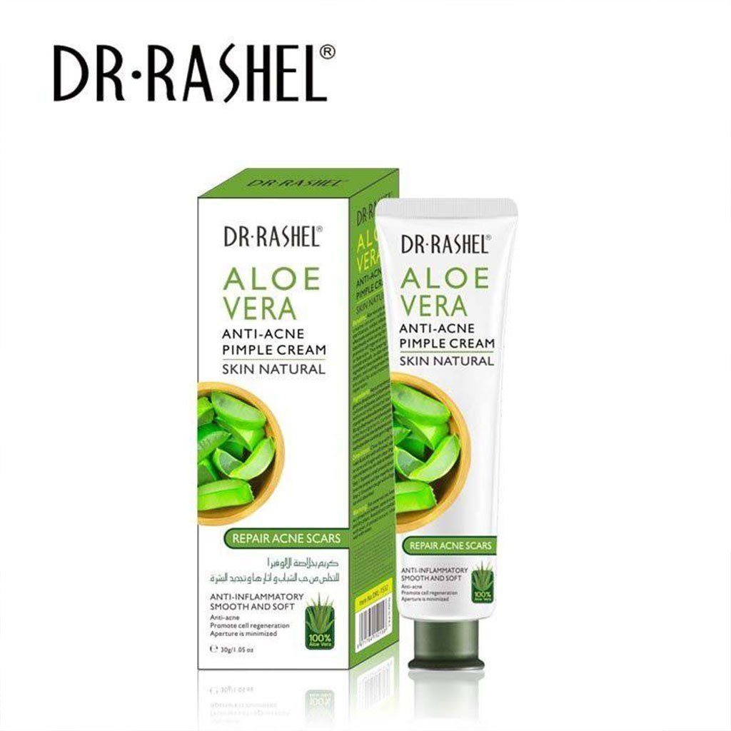 كريم Dr. Rashel الطبيعي المضاد لحب الشباب بخلاصة الألوفيرا - 30 جرام - الصورة 2