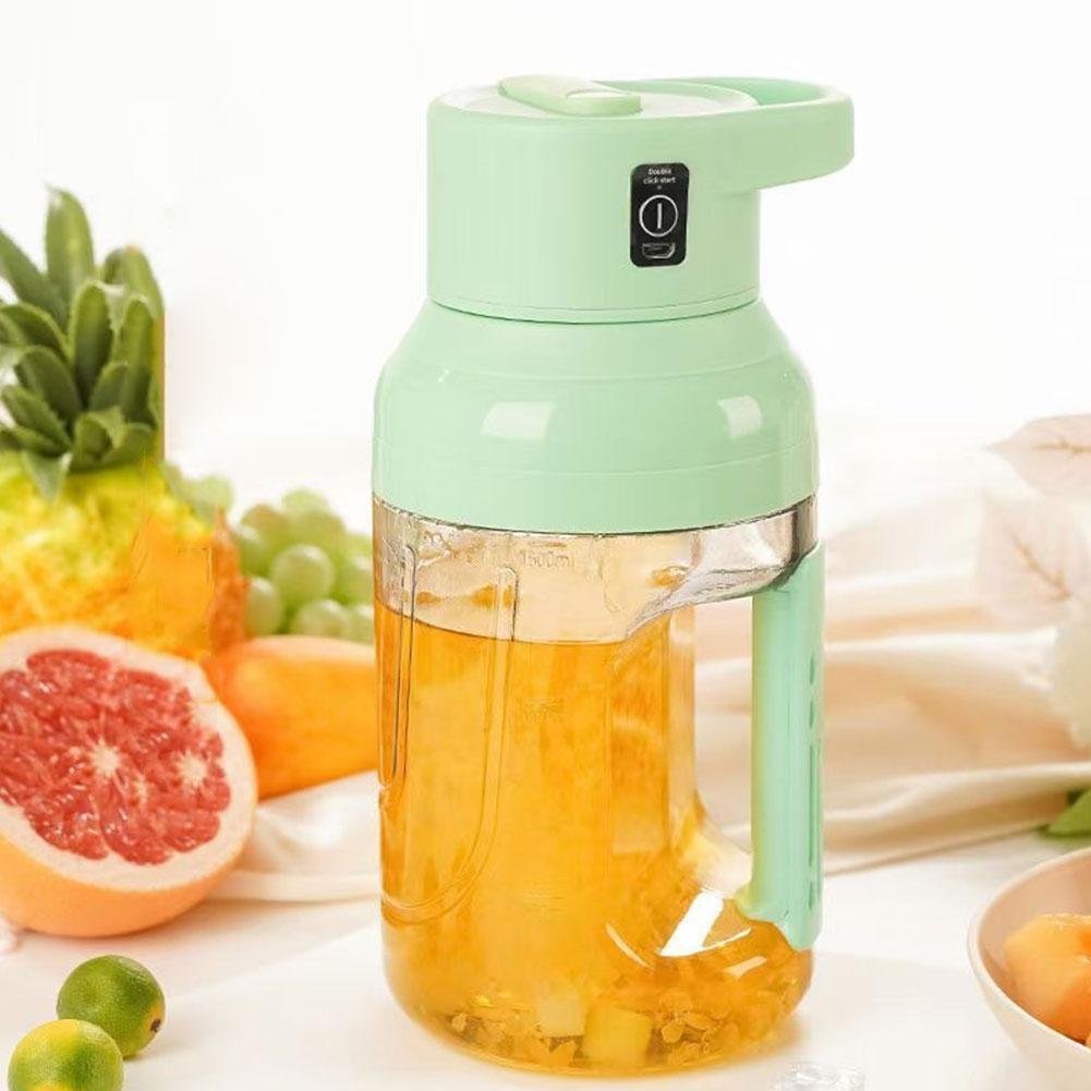 Extracteur de jus frais portatif électrique 1500ml Rechargeable - الصورة 4