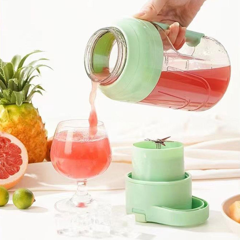 Extracteur de jus frais portatif électrique 1500ml Rechargeable - الصورة 2