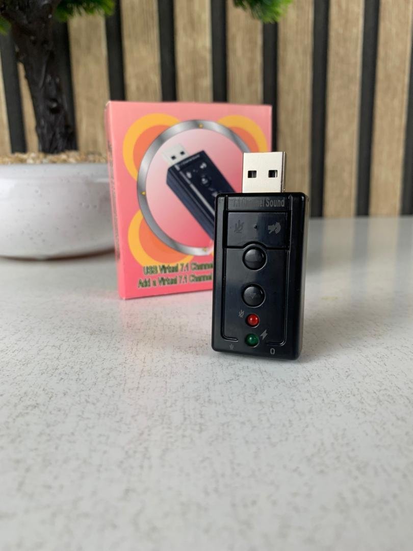 Adaptateur De Carte Son USB À 3D Audio Virtual 7,1 Channel - الصورة 3