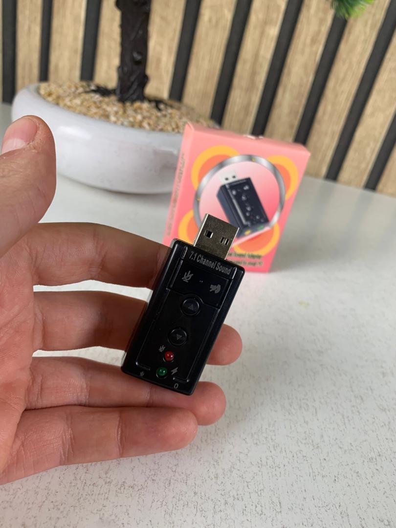 Adaptateur De Carte Son USB À 3D Audio Virtual 7,1 Channel - الصورة 2