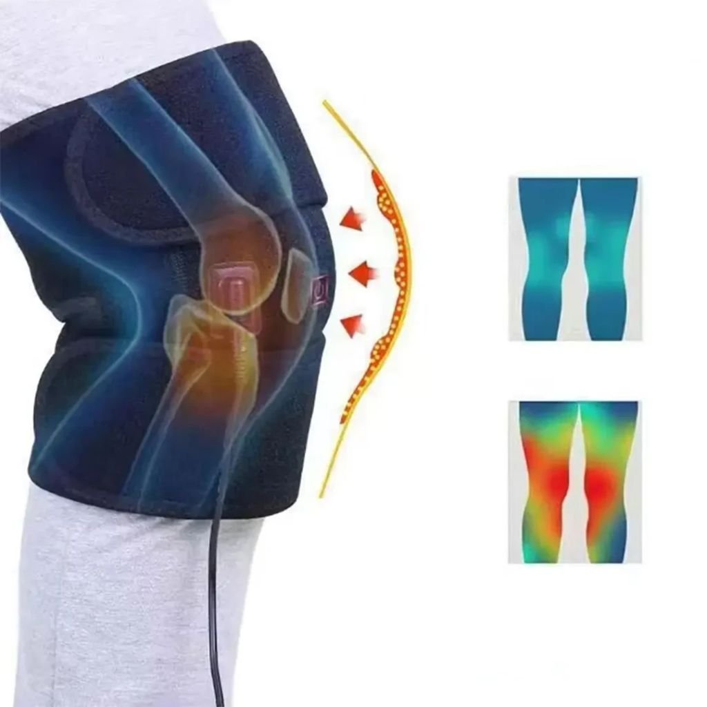 Coussin Chauffant Électronique pour Genou avec Trois Niveaux de Température – وسادة تدفئة إلكترونية للركبة بثلاث مستويات حرارة - الصورة 5