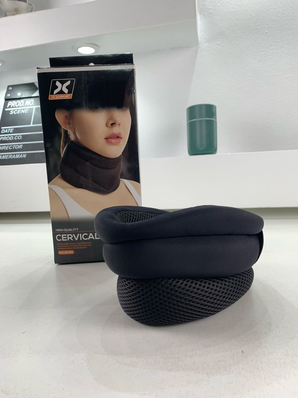 Oreiller cervical unisexe pour le soutien du cou et les douleurs cervicales – وسادة العنق - الصورة 4