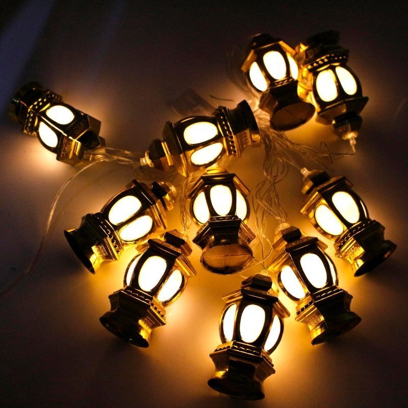 Guirlande lumineuse ampoules en forme de tour 10 pièces - الصورة 4