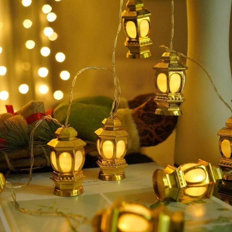 Guirlande lumineuse ampoules en forme de tour 10 pièces - الصورة 3
