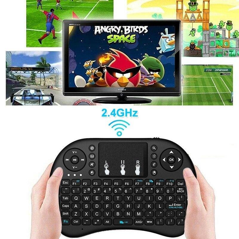 Clavier et Pad sans fil Tricolor rétroéclairé USB multimédia contrôle - الصورة 3