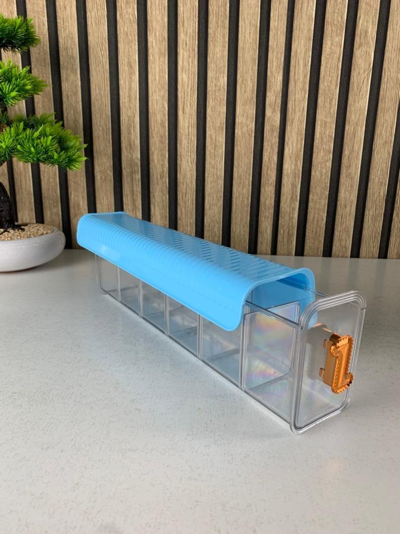 Boîte de rangement multifonctionnelle à plusieurs compartiments 1Pcs – علبة لتنظيم الأغراض متعددة الإستعمالات - الصورة 2