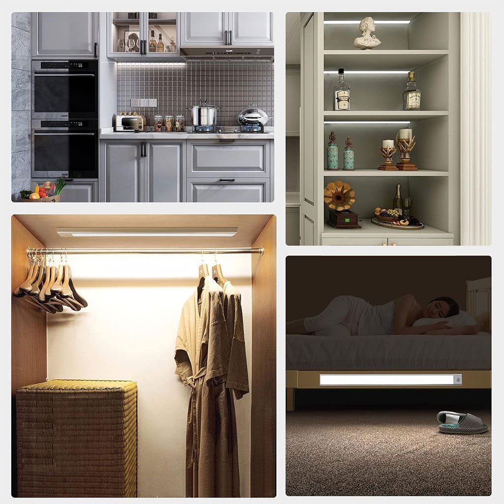Lampe LED Rechargeable avec Détecteur De Mouvement Intérieur 3 Modes HY-2012 – مصباح مناطق ضيقة بعدة أوضاع - الصورة 6